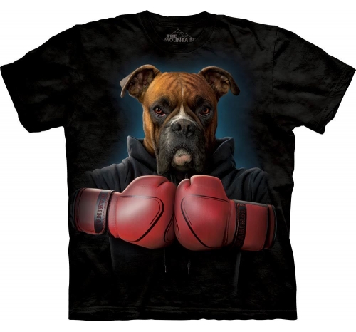 Футболка «Boxer Rocky» с собакой боксёр Рокки