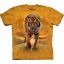 Футболка «Rising Sun Tiger» с бенгальским тигром на охоте Футболка «Rising Sun Tiger» с бенгальским тигром на охоте