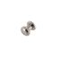 Кобурная кнопка (оттенок - блестящий никель); диаметр крепёжной головки 8 мм; цена за 10 шт.