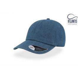 Бейсболка кепка Dad Hat цвет светло-синяя джинса