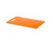 Доска (тонкая вырубная плита) из пластмассы; размер 270х160х6 мм; оранжевая