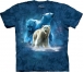 Футболка коллаж «Polar collage» с полярным медведем